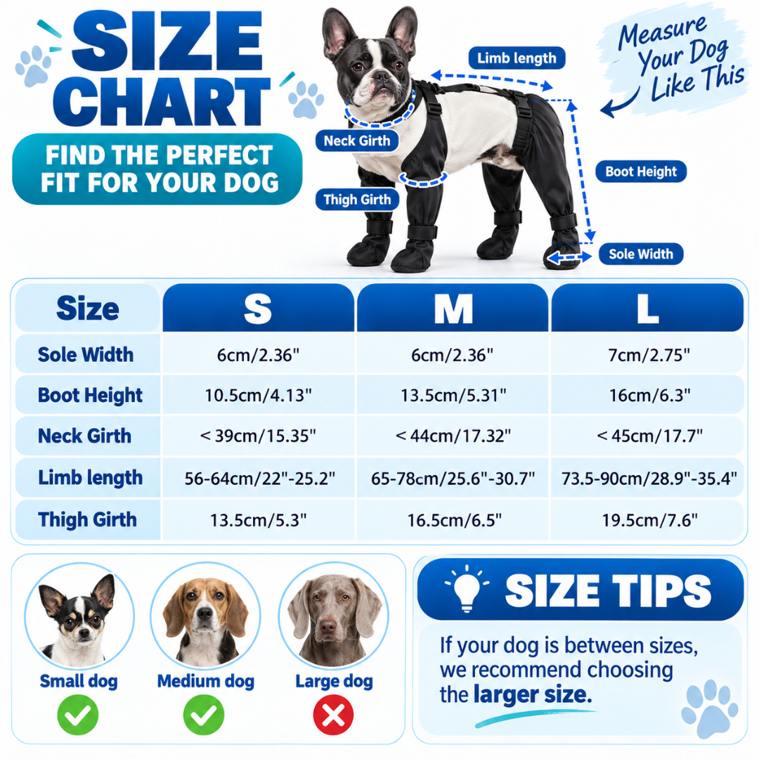 Clomper Paws® All-Weather Grip Boots
